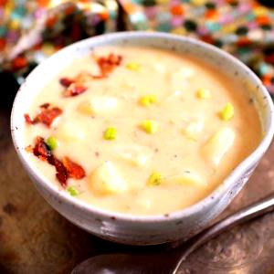 1 Serving Potato With Bacon Soup