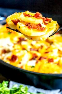 1 Serving Potatoes Deluxe, Loaded Au Gratin, Pad