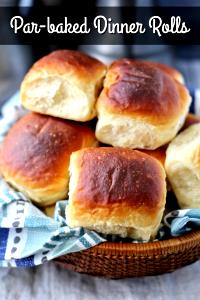 1 Serving Pre Baked Dinner Rolls