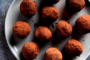 1 Serving Premium Dark Chocolate Truffles