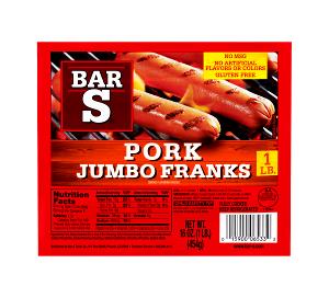 1 Serving Premium Franks - Pork And Beef Jumbo