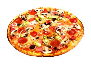 1 Serving Pro Deluxe (Medium) Pizza