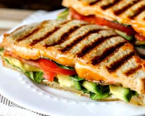 1 Serving Provolone & Veggie Panini