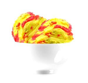 1 Serving Psychedelic Sorbet Hand-Scooped - Medium