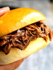 1 serving Pulled Beef BBQ
