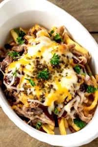 1 serving Pulled Pork Cheese Fries