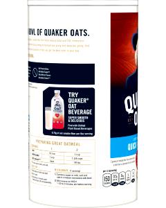 1 Serving Quaker Oatmeal W 8 Oz Milk