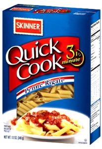 1 Serving Quick Cook Penne Rigate Pasta Noodles