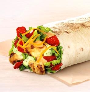 1 Serving Ranch Burrito - Chicken