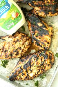 1 Serving Ranch Marinated Grilled Chicken