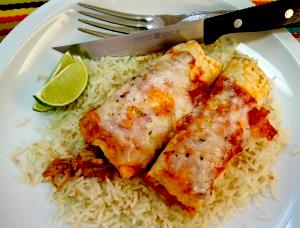 1 Serving Ranchero Chicken Enchiladas