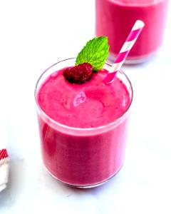 1 Serving Raspberry Breakfast Fruit Smoothie