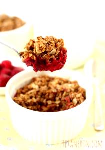 1 Serving Raspberry Crumble