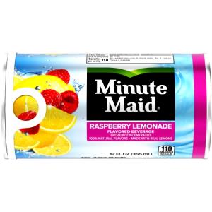 1 Serving Raspberry Lemonade Frozen Concentrate