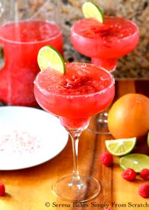 1 serving Raspberry Margarita