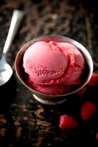 1 Serving Raspberry Sorbet Soft Serve - Kids