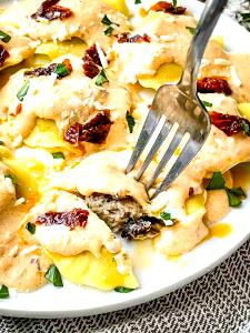 1 Serving Ravioli Di Portobello, Lunch Portion