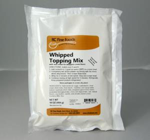 1 Serving RC Whip Topping Mix