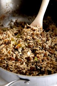 1 Serving Ready-To-Serve Dirty Rice With Pork