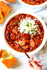 1 Serving Ready-To-Serve Red Beans & Rice With Sausage