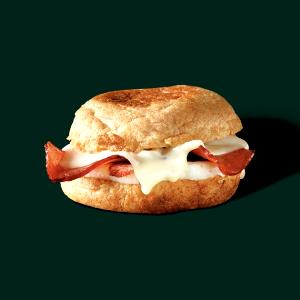 1 Serving Reduced Fat Turkey Bacon, Cholesterol Free Egg ,Reduced Fat White Cheddar