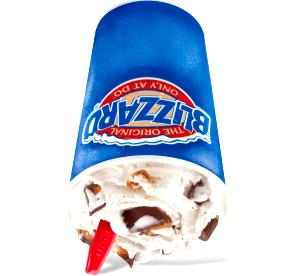 1 serving Reese’s Peanut Butter Cups Blizzard (Large)