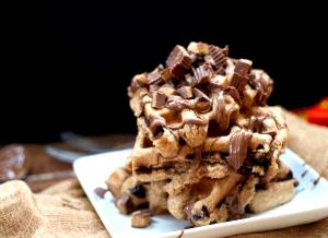 1 serving Reeses Peanut Butter Cups (Create Your Own Waffle)