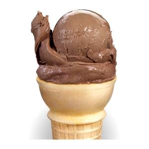1 Serving Regular Cake Cone With Chocolate