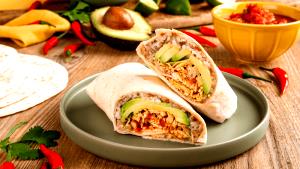 1 Serving Regular Seafood Burritos