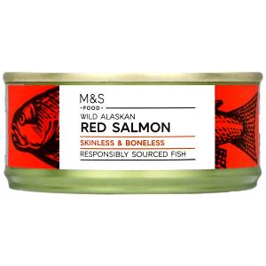 1 Serving Reserve Red Salmon, Skinless & Boneless