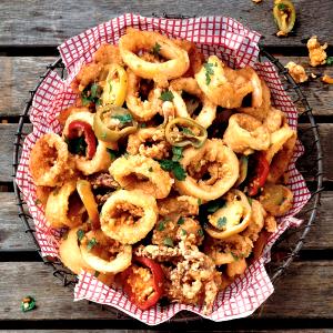 1 Serving Rhode Island Style Calamari