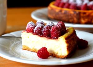 1 serving Ricotta Cheesecake