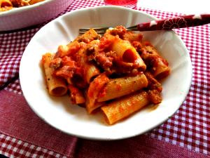 1 Serving Rigatoni Romano