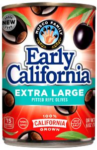 1 Serving Ripe Olives - Large, Pitted