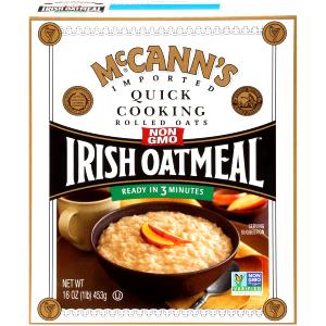 1 Serving Irish Oatmel, Instant, Mccann