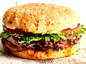 1 Serving Roast Beef & Cheese Sandwich(Sm.)