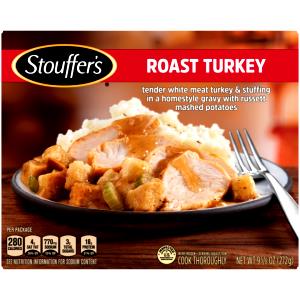 1 Serving Roast Turkey Medallions Meal, Frozen
