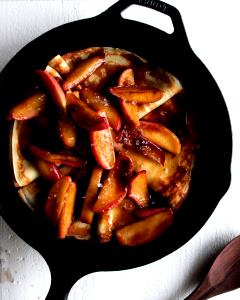 1 Serving Roasted Caramel Apple Crepes - Two