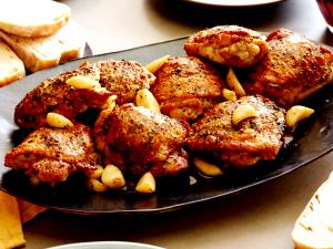 1 Serving Roasted Garlic Chicken Entree