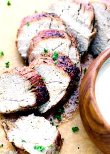 1 serving Roasted Java Pork Tenderloin