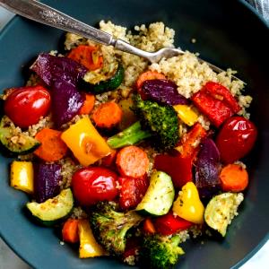 1 serving Roasted Mixed Vegetables