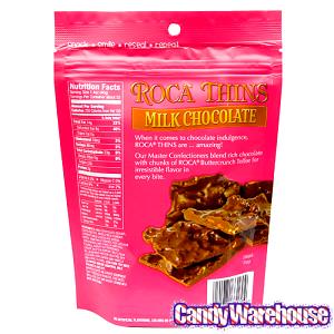1 Serving Roca Buttercrunch Milk Toffee Thins