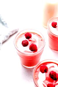 1 Serving Rockefeller Raspberry Smoothies Small