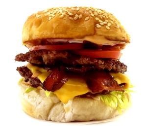 1 Serving Rocket Double Hamburger