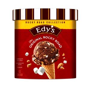 1 Serving Rocky Road Ice Cream - 2.5 Oz Scoop