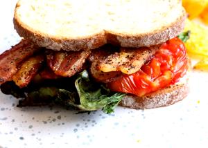 1 Serving Iron Grilled Supreme BLT Sandwich