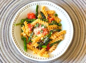 1 Serving Rotini Primavera Pasta Noodles