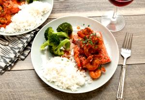 1 serving Salmon New Orleans