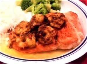 1 serving Salmon Orleans