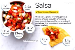 1 Serving Salsa To Go